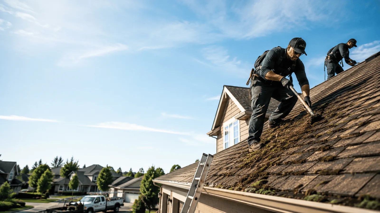 Roof Moss Removal in Mentone, TX near me